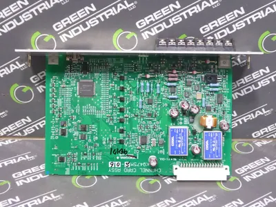 Yokogawa AV55CM-B1-A O2Mation Channel Card Assembly Rev. 1.10 Used