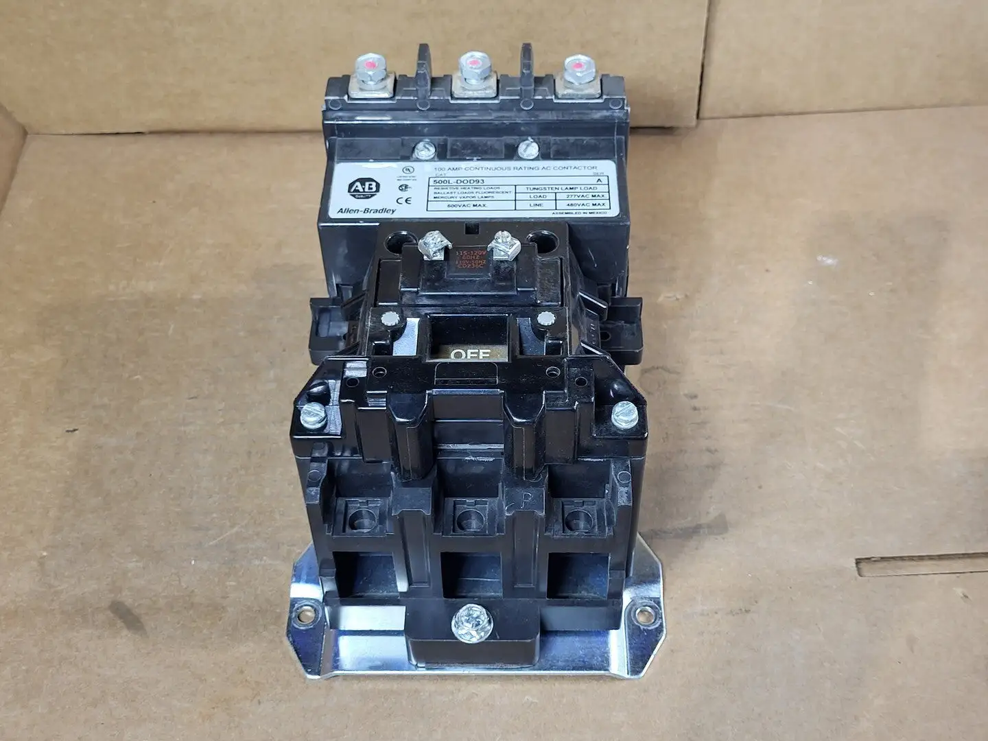 USED ALLEN-BRADLEY 500L-DOD93