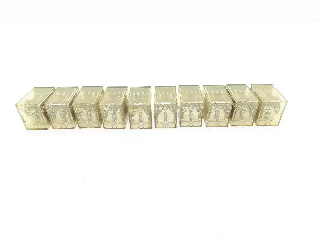 Fuji Electric HH54PW Miniature Control Relay 3A 24VDC Coil 4PDT Lot of 10