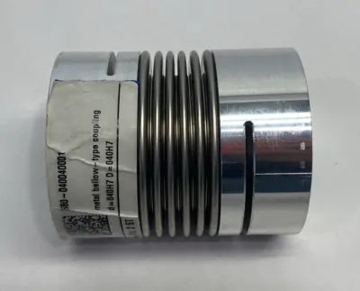 Used Ringfeder Metal Bellows Coupling 38mm Bore to 40mm Bore Ma=73.75 ft-lbs Tooling & Accessories (Other) Michigan US | Maverick Industrial Sales #1395149