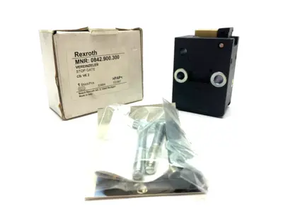 New | in-Stock Bosch Rexroth Pneumatic Damping Stop Gate Unit VE 2 Pump & Valve Parts Michigan US | Maverick Industrial Sales #1423226