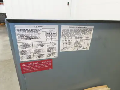 Hobart 3R24-1050 Forklift Battery Charger 48V 831-1050Ah 220A 208/240/480V 3Ph