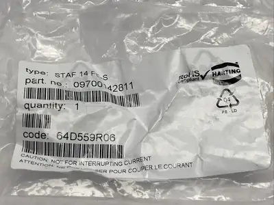 New | in-Stock HARTING 09700142811,STAF 14 FE-S Contact Blocks Michigan US | Maverick Industrial Sales #1454135