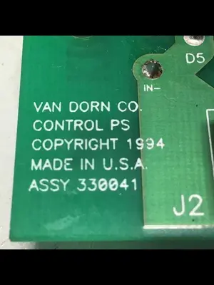 USED VAN DORN PC330-041