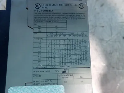 Used MERLIN GERIN NSC100N Circuit Breakers Ohio US | HGR 24 #878300