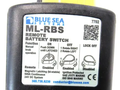 NEW BLUE SEA SYSTEMS 7702 ML-RBS REMOTE BATTERY SWITCH MLRBS