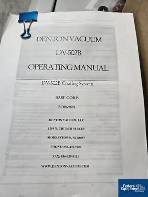USED Denton Vacuum Denton Vacuum Thin Film Deposition Sample Prep Station, Model DV-502B