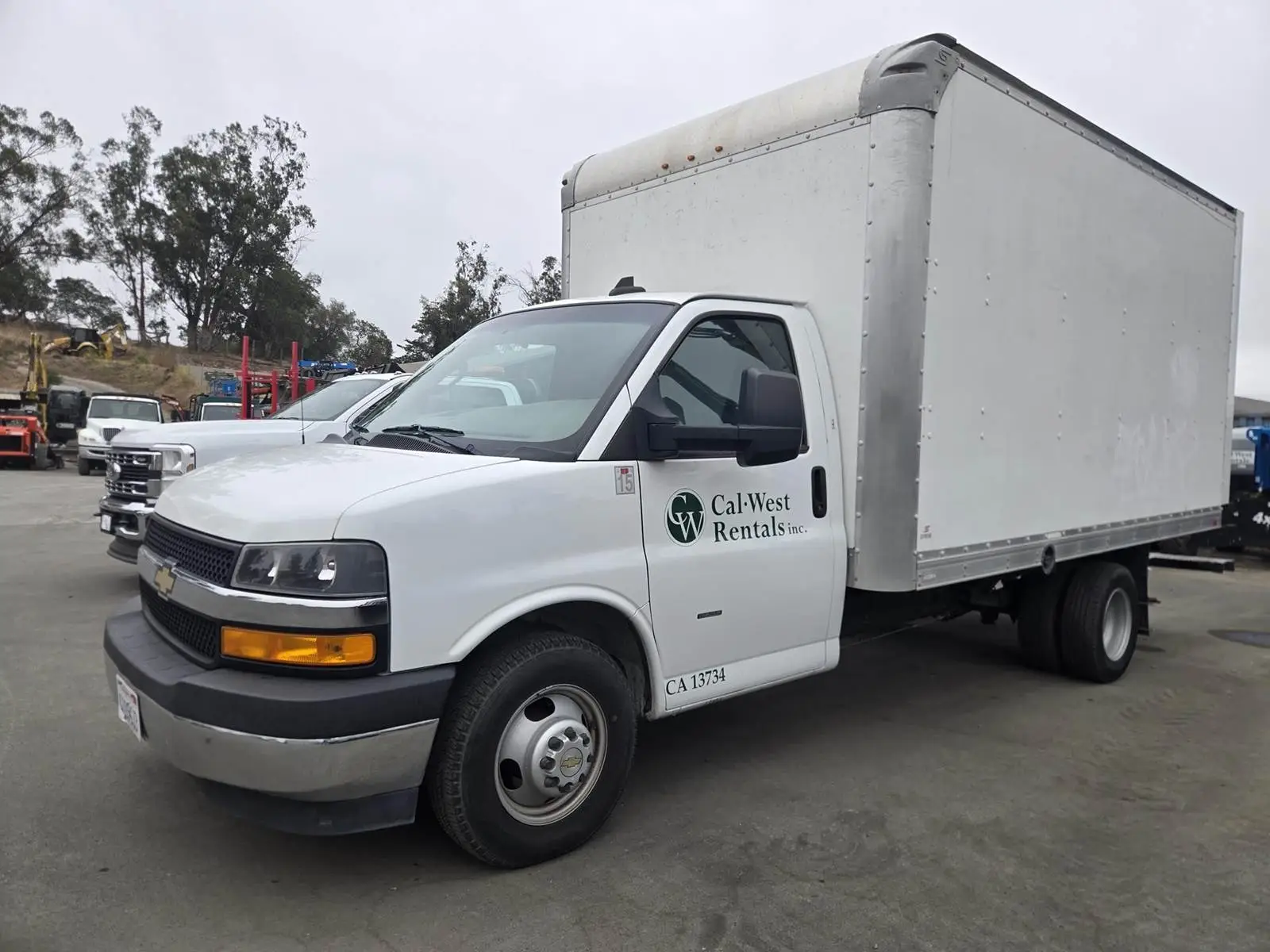Used 2018 CHEVROLET EXPRESS 3500 Box trucks California US | Ben Kaplan Equipment #1359509