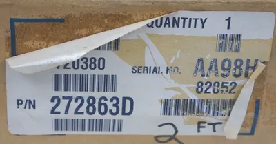 NEW NORDSON 272863D HOSE 2FT 272863