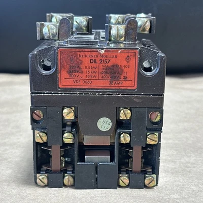 NEW KLOCKNER MOELLER DIL-2/57