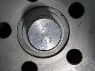 Flowserve 366649AA-CD4M Impeller 5 Vane 10 in OD 4 in W 3.125 in Outlet Dia Used