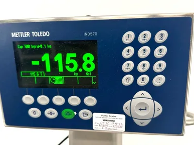 METTLER TOLEDO IND570 Floor Scale MISCELLANEOUS | EcReCon Inc (4)
