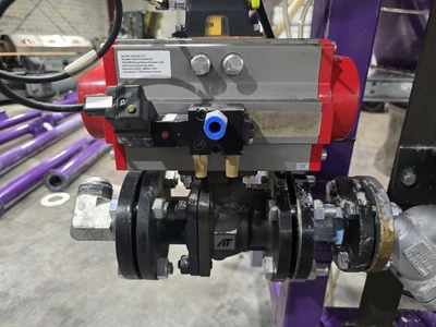 6" Diameter Hapman TubePro™  Drag Conveying System, 15 HP, New In 2020