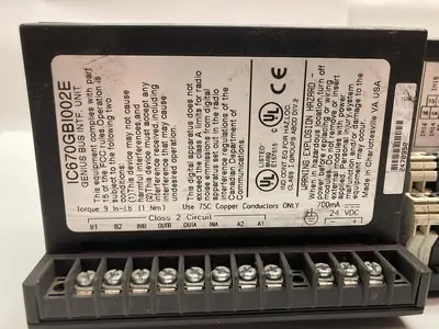 USED GE FANUC IC670GBI002E
