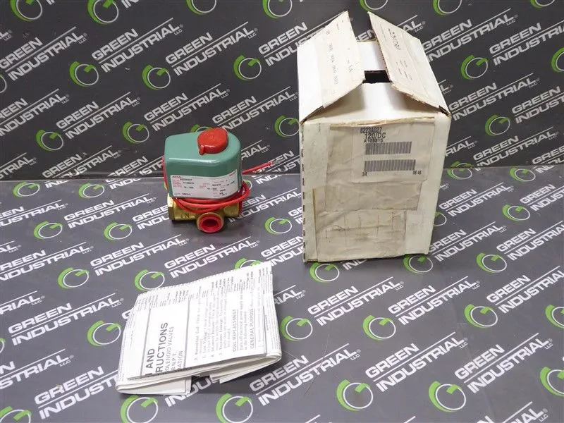 ASCO 8223A027 Red Hat Solenoid Valve New NIB