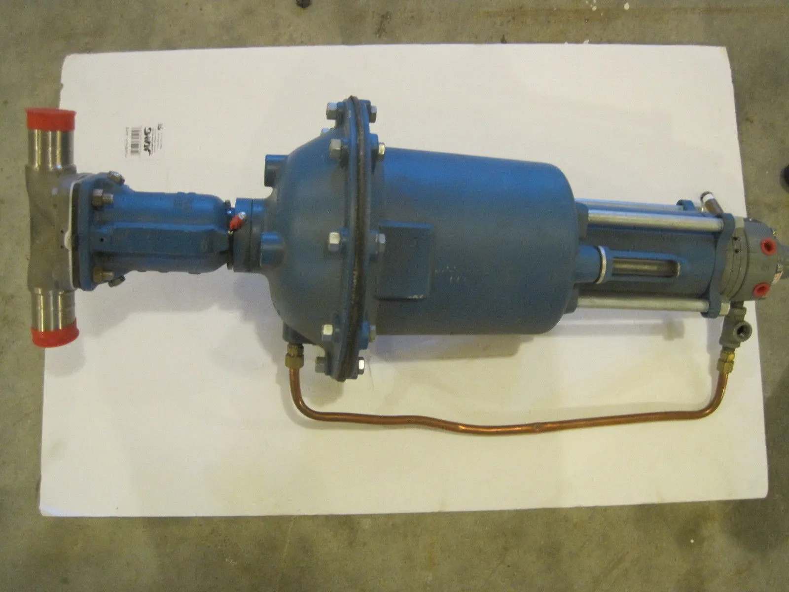 NEW ITT DIA FLO 015-0000-03225-00R CPW175 VALVE WITH 73N-BPOSITIONER