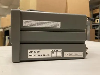 Used A&D INSTRUMENTS AD-4329 Indicators | Surplus Asset Holdings #1227257