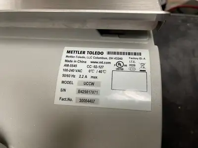 Used Toledo Used Toledo UCCW Smart Touch Counter Deli Produce Digital Scale with Printer 30lb Food Scales Illinois US | Falcon Restaurant Supply #1376079