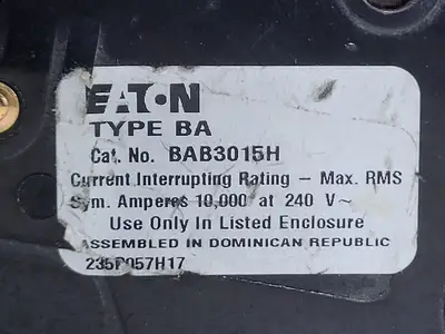 USED EATON BAB3015H