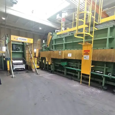 Unit for spheroidization of bearing rings A/SP-1200