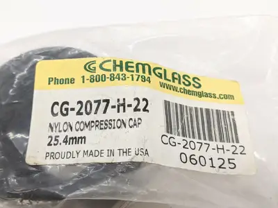 NEW CHEMGLASS STIRRER BEARING NYLON COMPRESSION CAP, 25.4MM