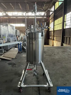 USED GS Stainless, Inc. 100 Liter GS Stainless Receiver Tank, S/S, 15#