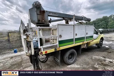 Used 2003 FORD F-550 SERVICE/CRANE TRUCK Service & Utility Trucks New Jersey US | Proxy Equipment #1384900