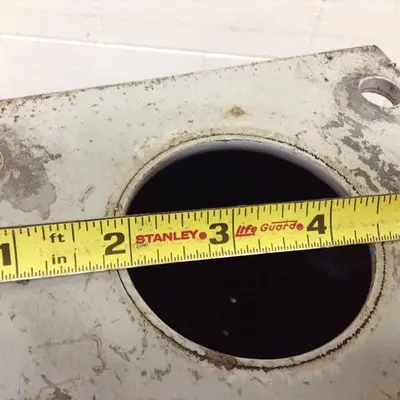 USED METAL FABRICATOR HOPPER222