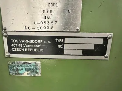 USED TOS W-100A