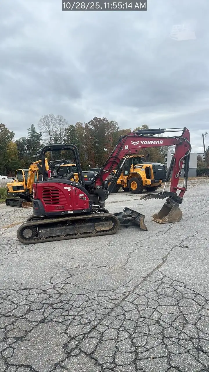 Used 2024 YANMAR VIO55-6A Crawler Excavators - Mini North Carolina US | National Equipment Dealers #1422355
