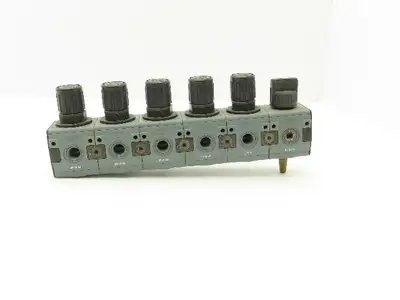 Mecman Pneumatic Pressure Regulator Station 230PSI 1/4"NPT