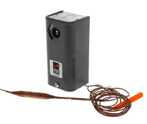 Johnson Controls A19ABA-4C Remote Bulb Temp Control, 10/55C, Diff 3.5-14 Adj, [New]