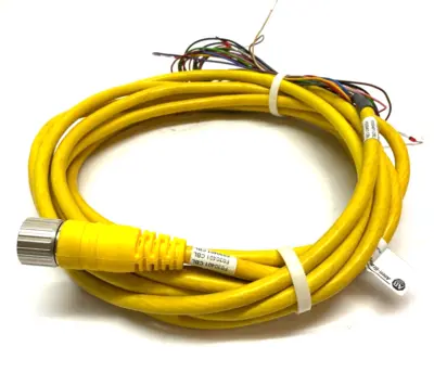 USED ALLEN-BRADLEY SER. A SINGLE ENDED CORDSET M23 12-PIN 20' LENGTH