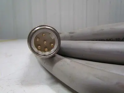 Hubbell PH2306PB025 25' Male/Female Double Ended Cable Assembly 20A 6 Pole 600V