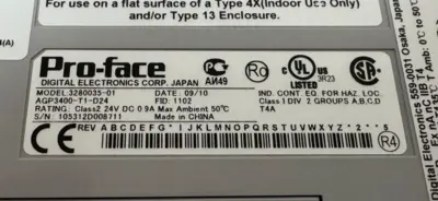 NEW PRO-FACE 3280035-01