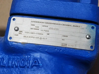 NEW Anderson Greenwood Crosby JOS-E15J