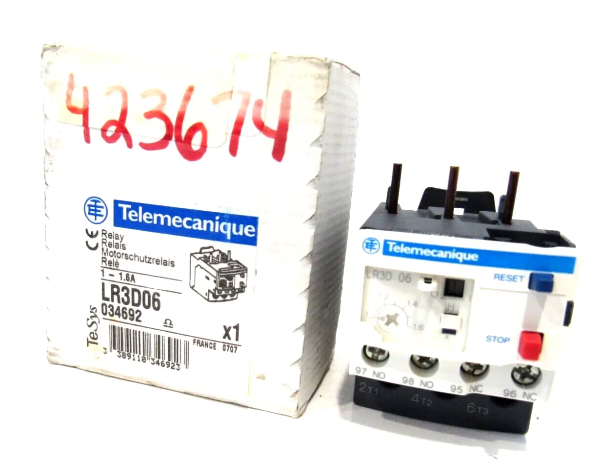 NEW TELEMECANIQUE LR3D06 RELAY