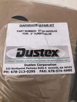 Dustex 07-801-00525-02 2” Turbo Valve Diaphragm Repair Kit (LOT OF 4)