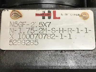 USED HYDRO LINE N5GF-2.5X7
