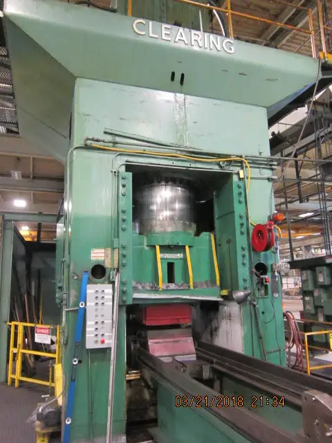 Used CLEARING H-2000-54 Forging Presses Ohio US | G-2000, Inc. #1063854