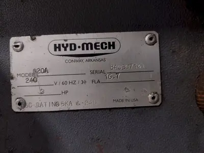 13" x 18" HYD-MECH MODEL #S-20A SERIES III SWIVEL AUTOMATIC HORIZONTAL BANDSAW: STOCK #22768