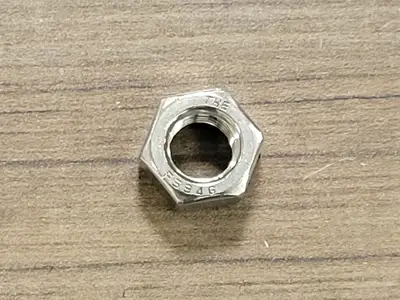 THE 1/2" F594G Stainless Steel Hex Nut (Bag of 2)
