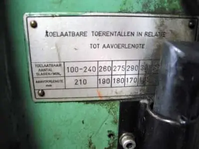 USED WEINGARTEN HSZ 80 TON