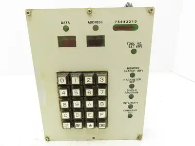 Mitsubishi JX331B231C Okuma Keyboard Controller JX331B232C, HC74202M, HC74302M