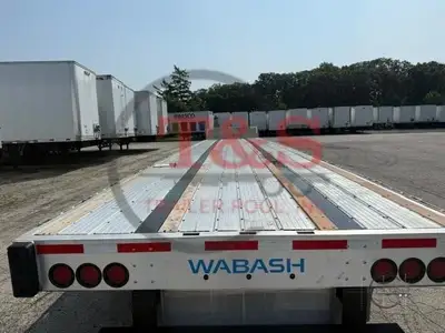 Used 2024 WABASH _UNKNOWN_ Flatbed Trailers Illinois US | T&S Trailer Pool #1509508