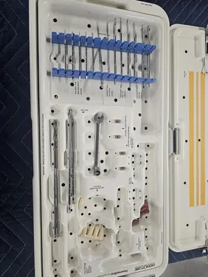 Used Howmedica Howmedica 5150-9-915 Small Yellow Monotube External Fixation System ASIS Endoscopy Texas US | PT Medical Technologies #1458412