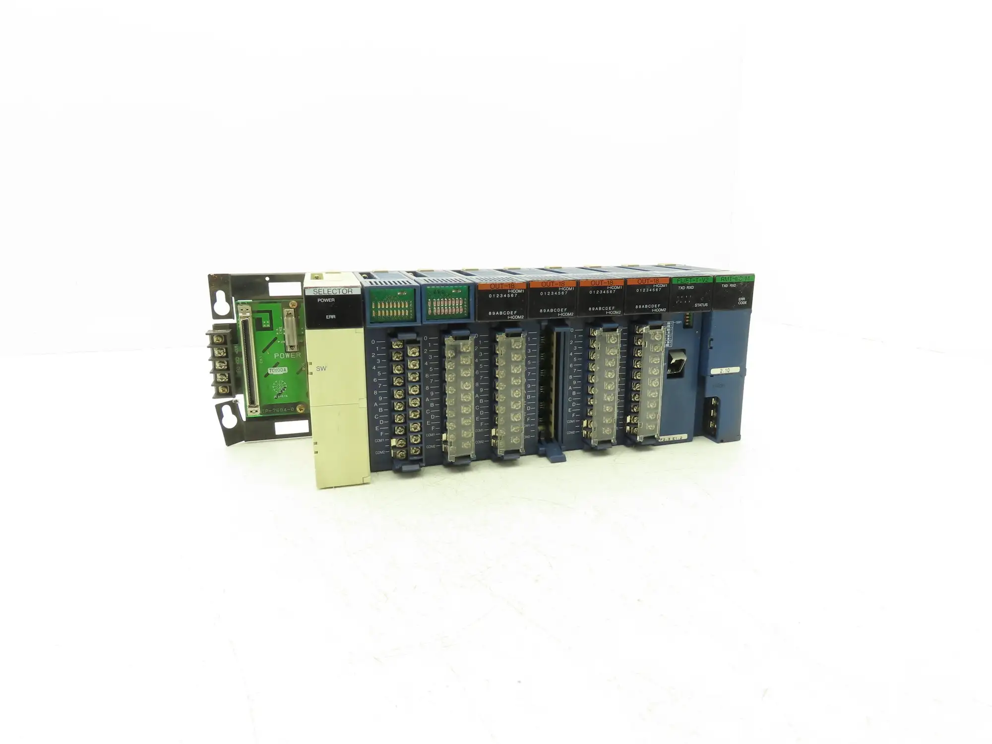 Toyoda Machine Works Toyopuc PLC Chassis Rack CPU Processor I/O Module *Read