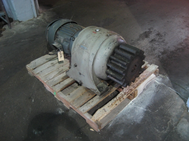 20 hp Sterling Gear Reduced Drive, 100 rpm output.