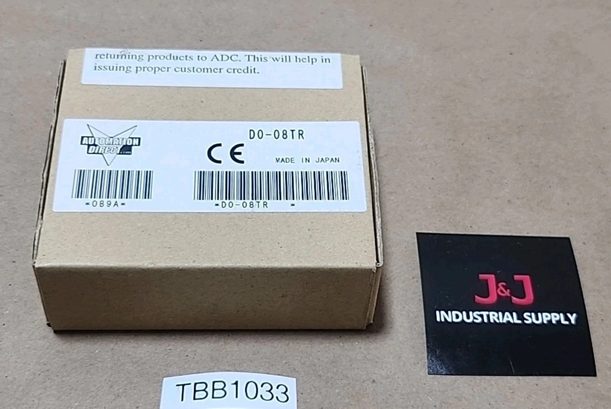 NEW AutomationDirect D0-08TR