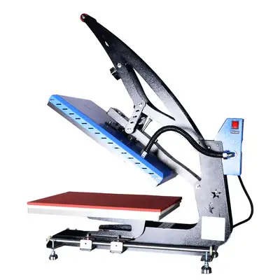 Used _UNKNOWN_ 16in x 20in Auto Open Slide Out Heat Press Machine Vertical Version Heat Presses Oklahoma US | Wide Image Solutions #1538351